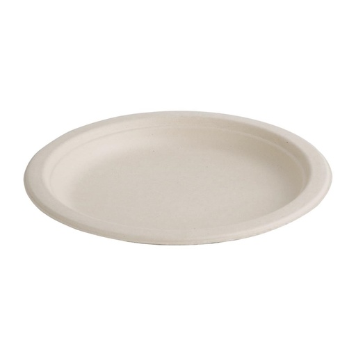 [FC545] Fiesta Compostable composteerbare bagasse borden rond 261mm ongekleurd (50 stuks)