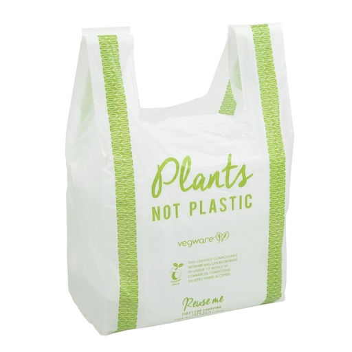 [FC892] Vegware composteerbare PLA tassen medium (500 stuks)