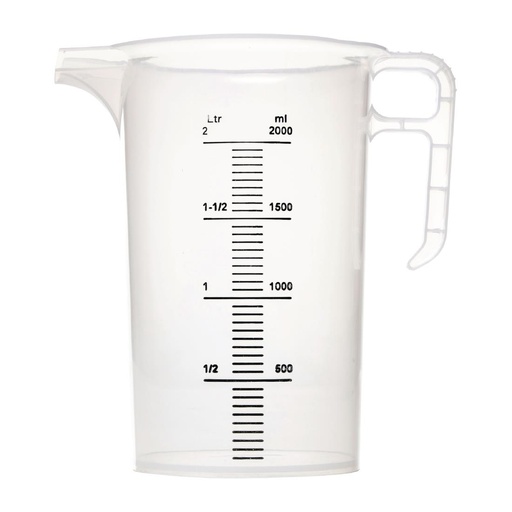 [FD327] Polypropyleen maatbeker 2Ltr