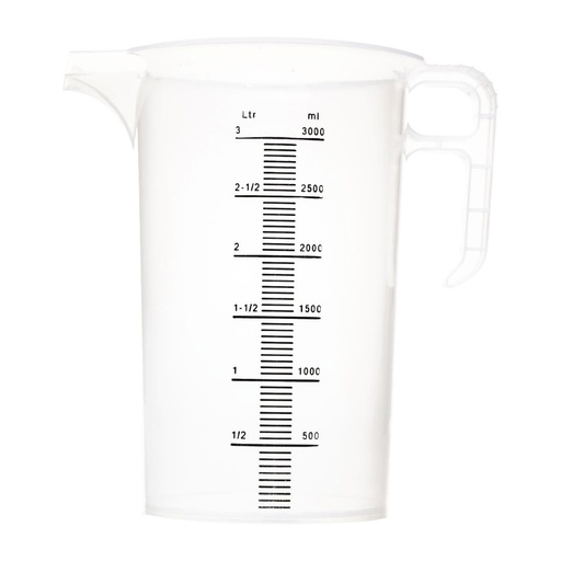 [FD328] Polypropyleen maatbeker 3Ltr