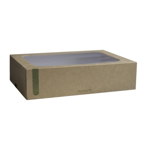 [FD386] Vegware composteerbare sandwichboxen met deksel medium (50 stuks)