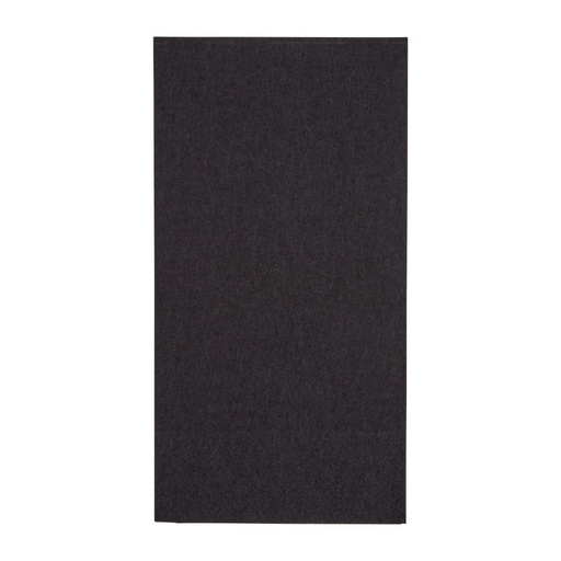 [FE249] Fiesta Recyclable dinerservetten 1/8 vouw zwart 400mm (2000 stuks)