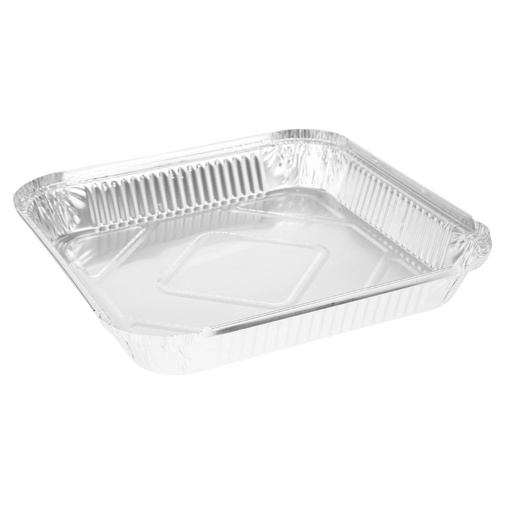 [FJ854] Ondiepe aluminium bakjes 230 x 230 x 39mm (200 stuks)