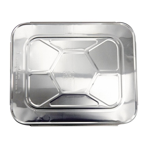 [FJ857] Aluminium deksels voor GN 1/1 aluminium bakken (50 stuks)