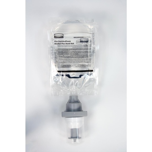[FN389] Rubbermaid Flex ongeparfumeerde handreiniger schuim 75% alcohol - 500ml (5 stuks)