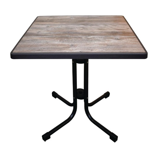 [FN993] Limburg Vintage opklapbare terrastafel 70 x 70cm