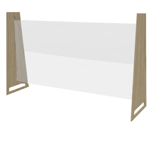 [FP425] Bolero baliescherm licht eiken 860 x 1250mm