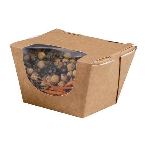 [FP580] Colpac Zest composteerbare kraft saladedozen 900ml (250 stuks)