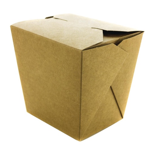 [FP806] Vegware kraft noedeldoos 1000ml (400 stuks)