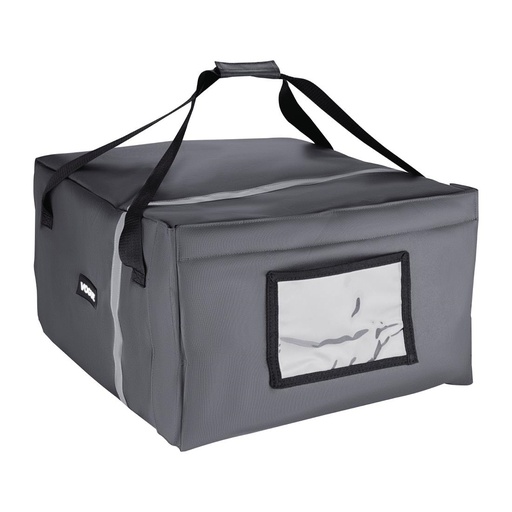 [FR224] Vogue geïsoleerde pizza bezorgtas grijs 495x495x320mm