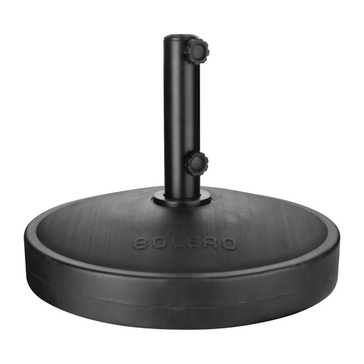 [FS158] Bolero betonnen parasolvoet met 43/38mm adapter zwart