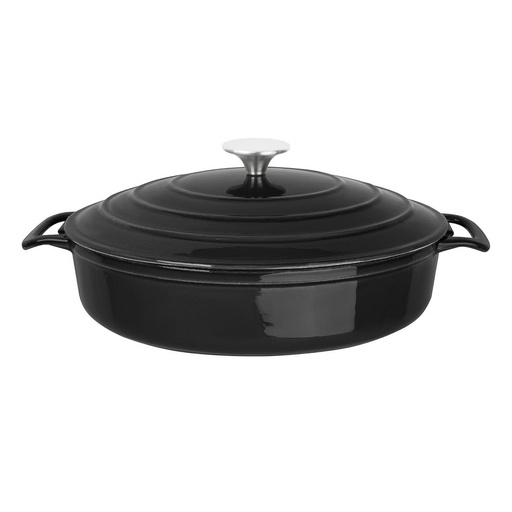 [FS477] Vogue Ronde Braadpan Zwart 3.5L 280(D) x 65(H)mm