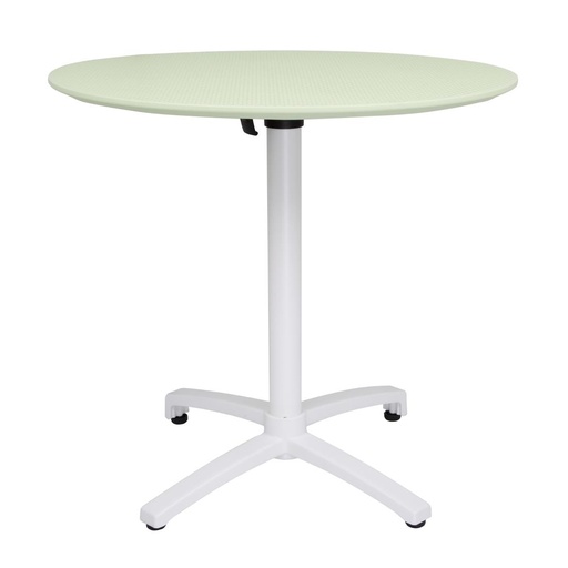 [FT623] Bolero Opvouwbare Propyleen Tafel 800mm Mint Groen