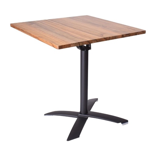 [FT986] Opklapbare indoor bistro tafel Helsinki 70(l) x 70(b) x 75(h) cm