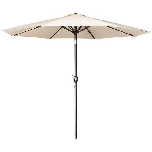 [FU503] Bolero Sevilla Ronde Parasol Diameter 3 Meter Crème