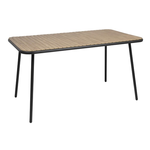 [FU536] Bolero Santorini Rechthoekige Tafel Houteffect 1400 Mm