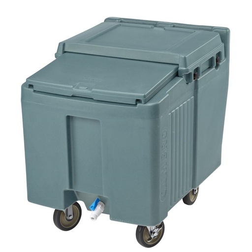 [FU690] Cambro Ics125L Ijscaddy Met Schuifdeksel Leisteenblauw