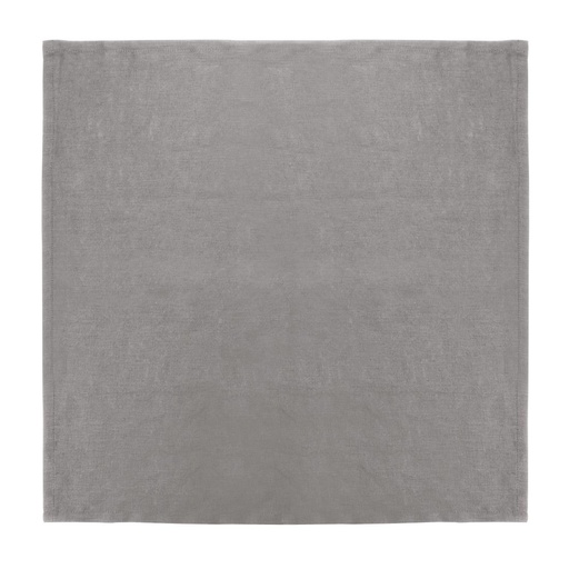 [FW698] Olympia linnen servet grijs 400x400mm (12 stuks)