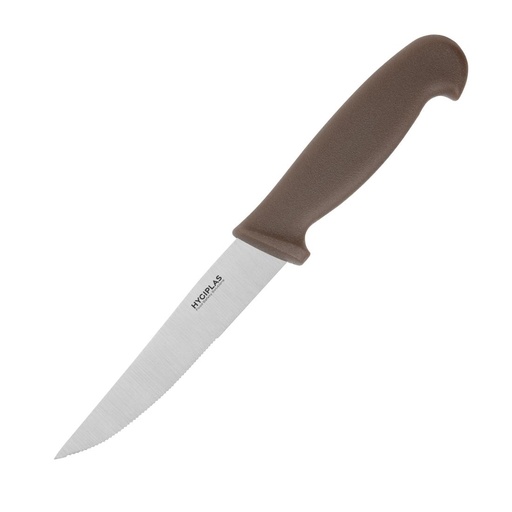 [FX125] Hygiplas Groentemes Gekarteld Gruin 10.5cm
