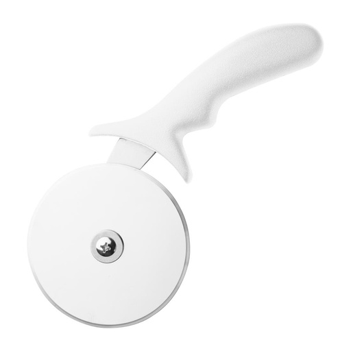 [FX133] Hygiplas RVS pizzawiel wit 10cm