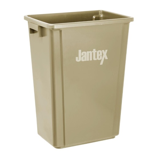 [FX149] Jantex Smalle afvalbak Beige 60L