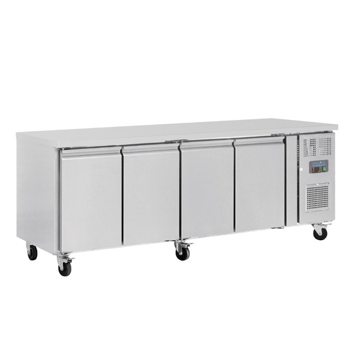 [G379] Polar U-serie 4-deurs koelwerkbank 449L