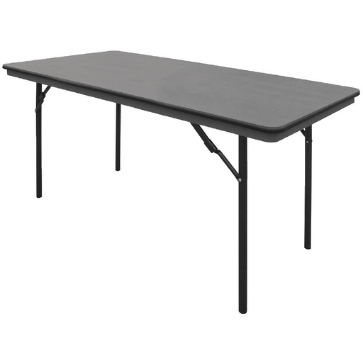 [GC595] Bolero ABS rechthoekige inklapbare tafel 1,52m