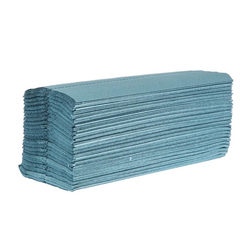 [GD832] Jantex C-gevouwen handdoeken 1-laags blauw (2850 vellen) (12 stuks)