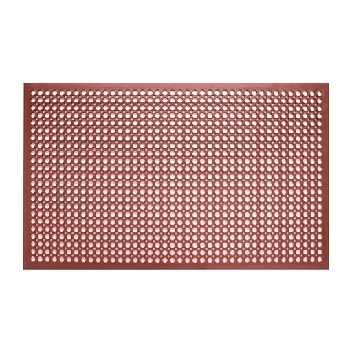 [GF017] Jantex rubberen vetbestendige anti-vermoeidheidsmat rood 1500 x 900mm
