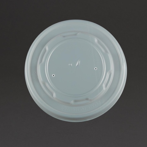 [GF048] Vegware composteerbare platte deksels voor 34cl en 45,4cl bakjes (500 stuks)