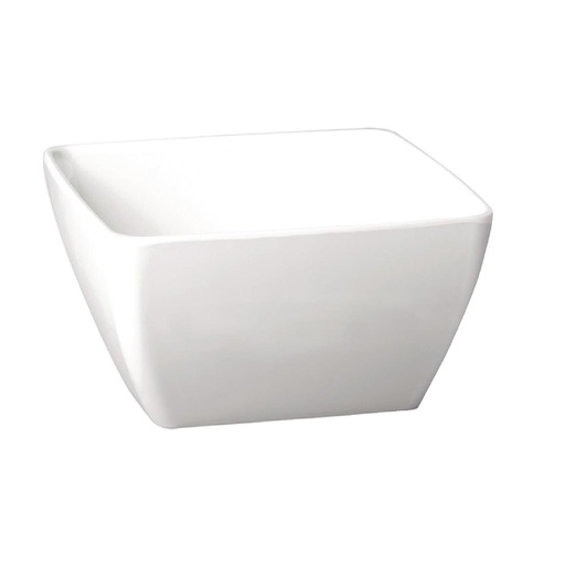 [GF132] APS Pure vierkante melamine kom wit 9x9cm