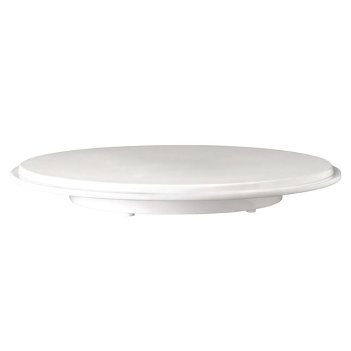 [GF153] APS Pure ronde melamine taartschotel wit