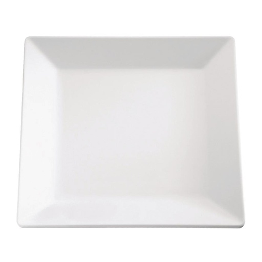 [GF173] APS Pure vierkante melamine schaal wit 37x37cm