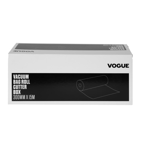 [GF428] Vogue vacumeerzakken op rol met dispenser 30cm x 15m