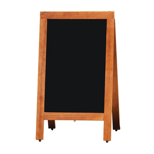 [GG108] Olympia houten stoepbord 85x50cm