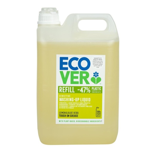 [GG203] Ecover geconcentreerd afwasmiddel citroen en aloe vera 5L