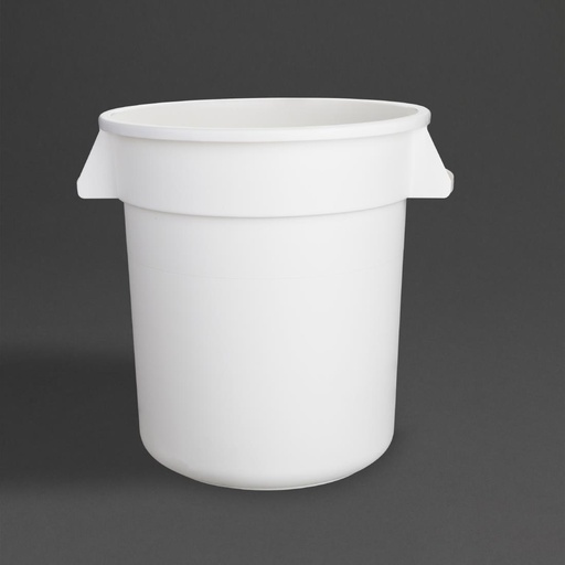 [GG792] Vogue ronde voorraadcontainer wit 38L