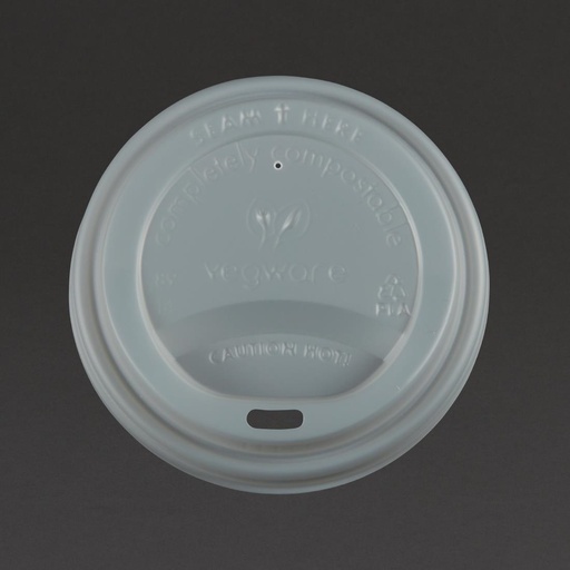 [GH023] Vegware composteerbare deksels voor 34 en 45cl koffiebekers (1000 stuks)