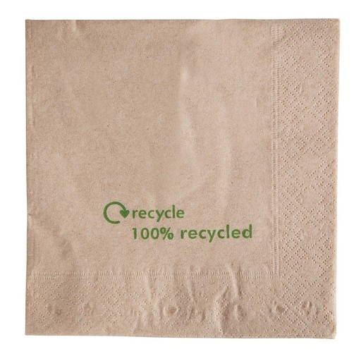 [GH031] Gerecyclede servetten van kraftpapier 2-laags (2000 stuks)