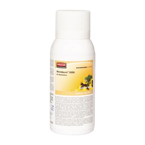 [GH062] Rubbermaid Microburst luchtverfrisser navulling Radiant Sense (12 stuks)