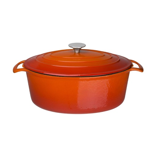 [GH312] Vogue ovale inductie braadpan oranje 6L