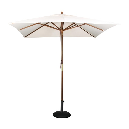 [GH988] Bolero vierkante parasol crèmekleur 2,5m