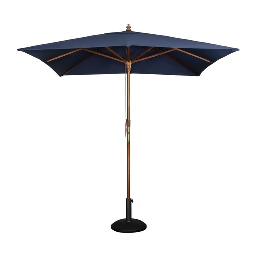 [GH991] Bolero vierkante donkerblauwe parasol 2,5 meter