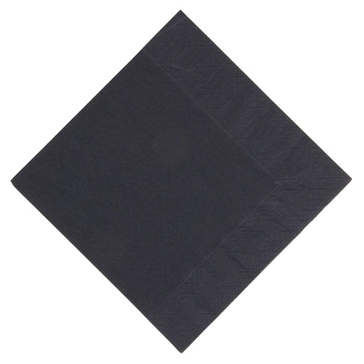 [GJ107] Duni lunchservetten composteerbaar zwart 33cm (1000 stuks)