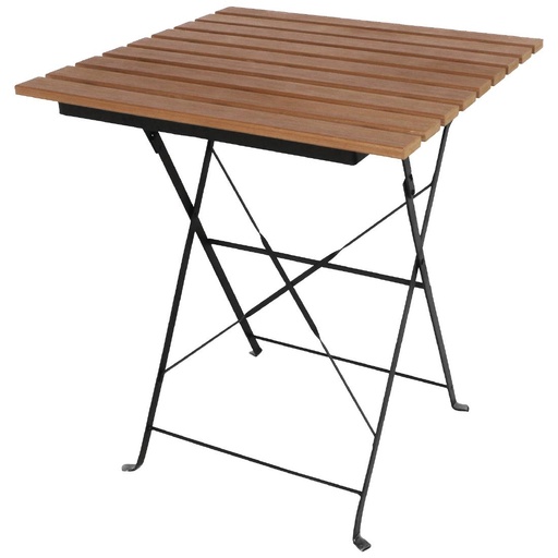 [GJ765] Bolero vierkante imitatiehouten tafel 60cm