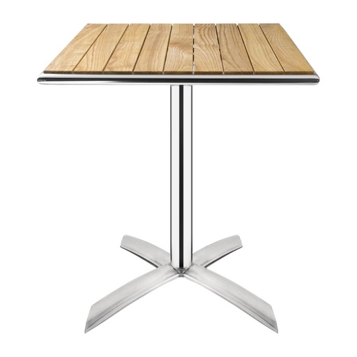 [GK991] Bolero essenhouten opklapbare terrastafel vierkant 60cm