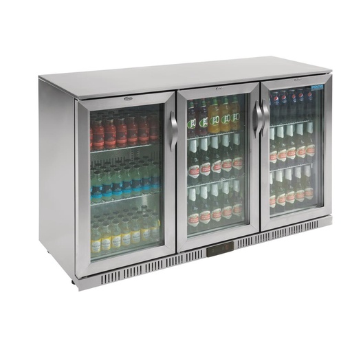[GL009] Polar G-serie 3-deurs barkoeling met klapdeuren RVS 330L