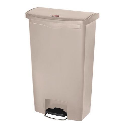 [GL033] Rubbermaid Slim Jim Front Step pedaalemmer 68L beige