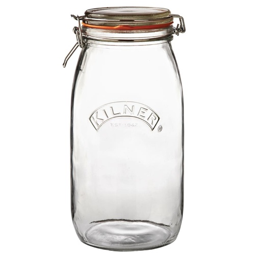 [GL254] Kilner weckpot met beugelsluiting 3L