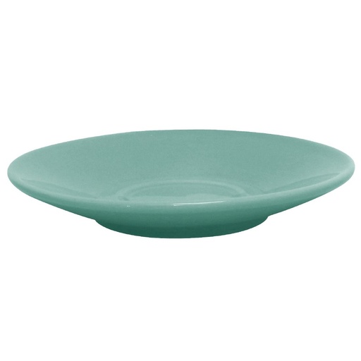 [GL463] Olympia Café espresso schotel aqua (12 stuks)